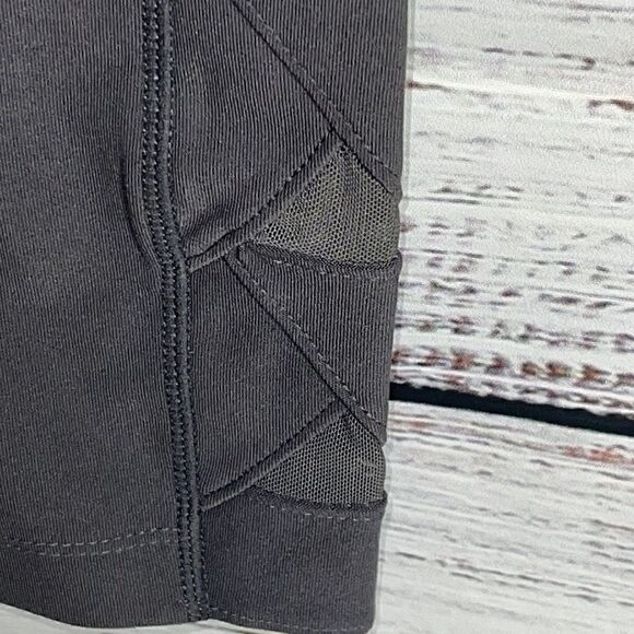 Mondetta Leggings Womens Sz XS performance Gray active luxury stretch pocket New - Picture 9 of 13